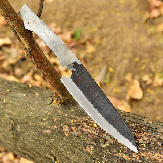Hand Forged D2 Steel Chef Knife Blank Blade Professional Kitchen Knife