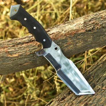 Handmade D2 Steel Hunting Tracker Fix Blade Knife Full Tang - Micarta Handle