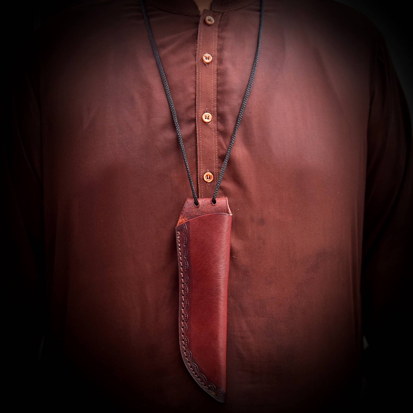 High Quality Leather Knife Fixed Blade Knife Sheath Skinner Knife Sheath