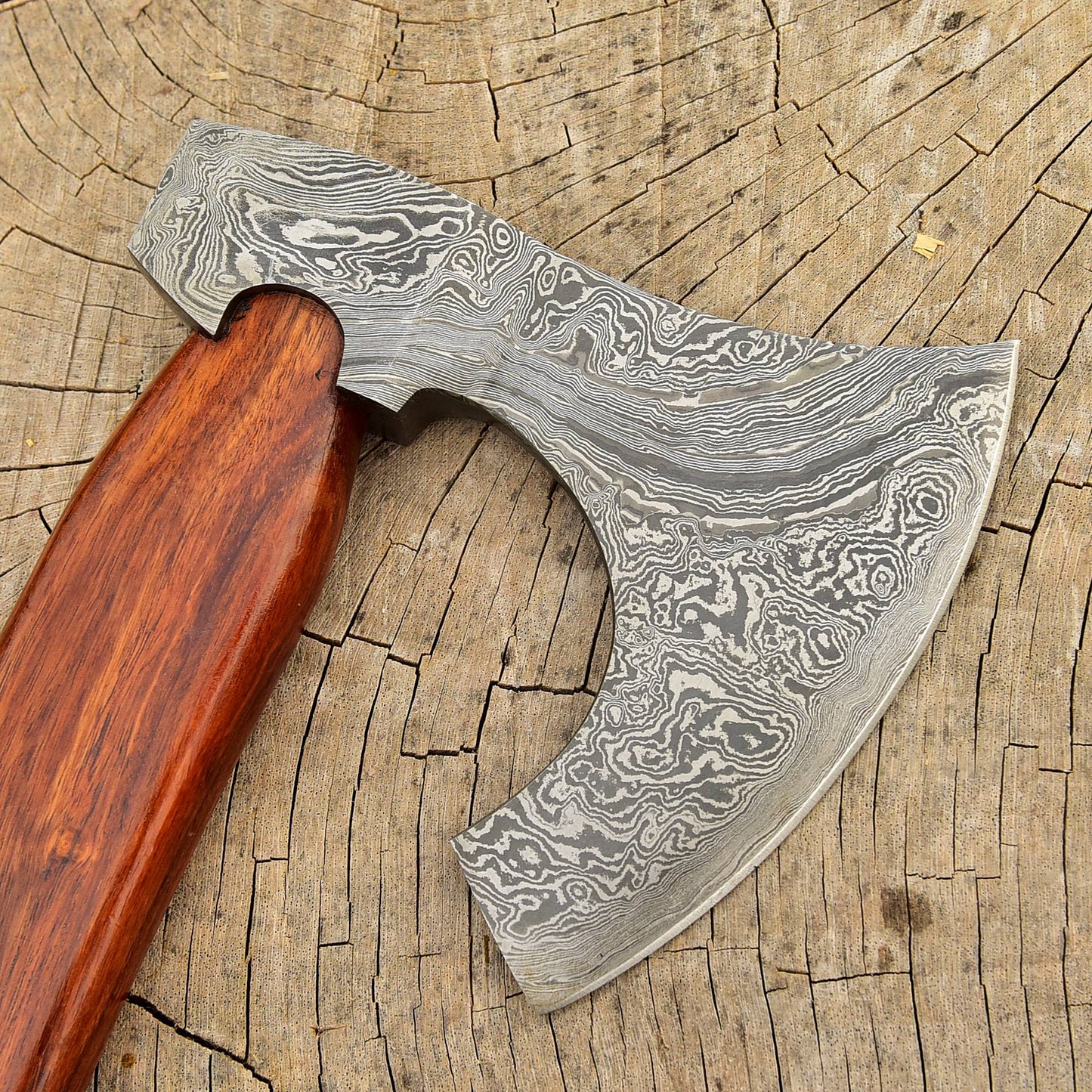 Custom Hand Made Forged Damascus Steel Axe Superb Design Axe Hatchet Tomahawk x-219