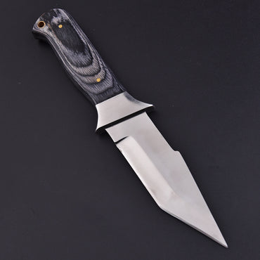 Handmade Skinner Knife Pakkawood Wood Handle 9" Full Tang Knife