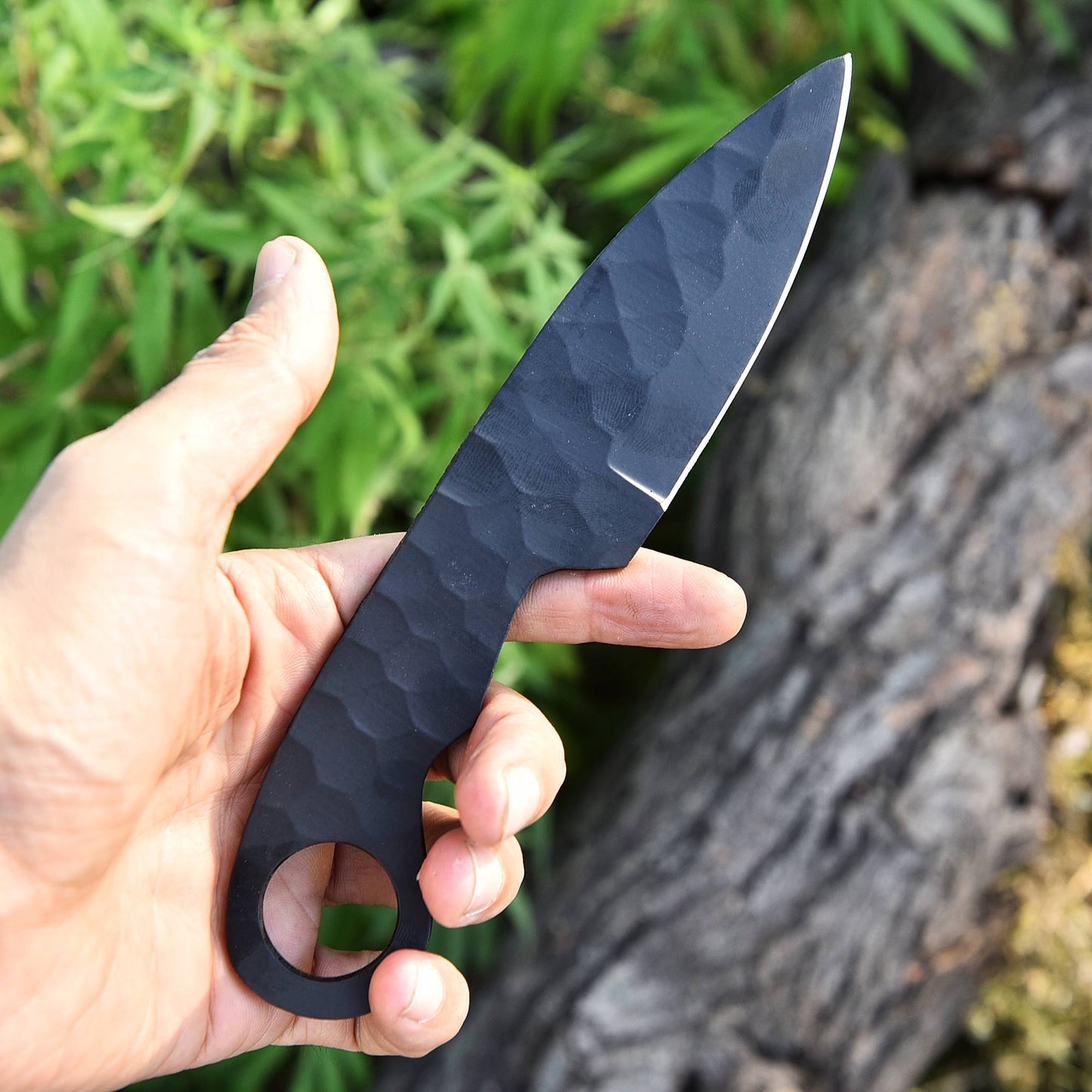 Handmade Carbon Steel Fixed Blade Skinner Knife Full Tang