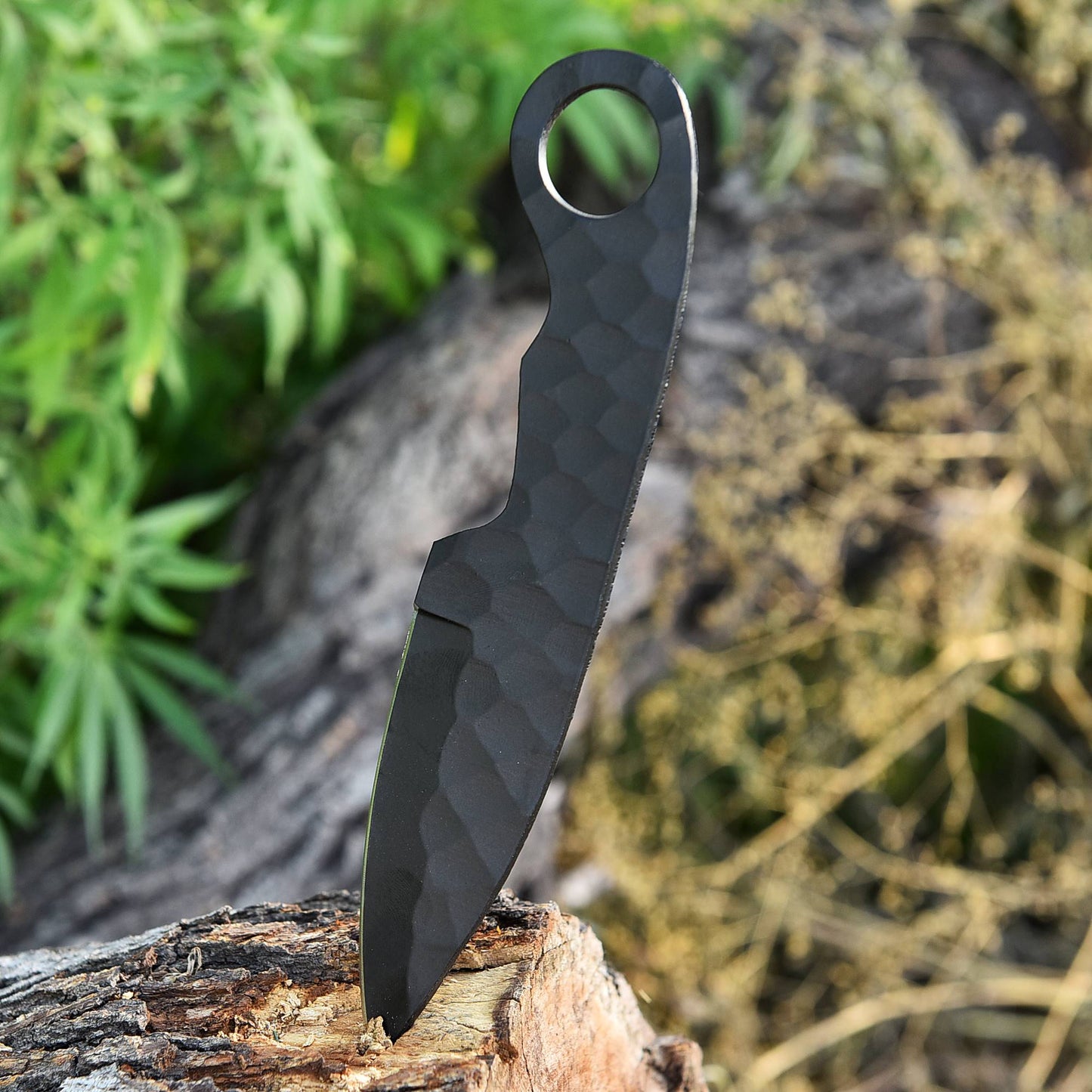 Handmade Carbon Steel Fixed Blade Skinner Knife Full Tang