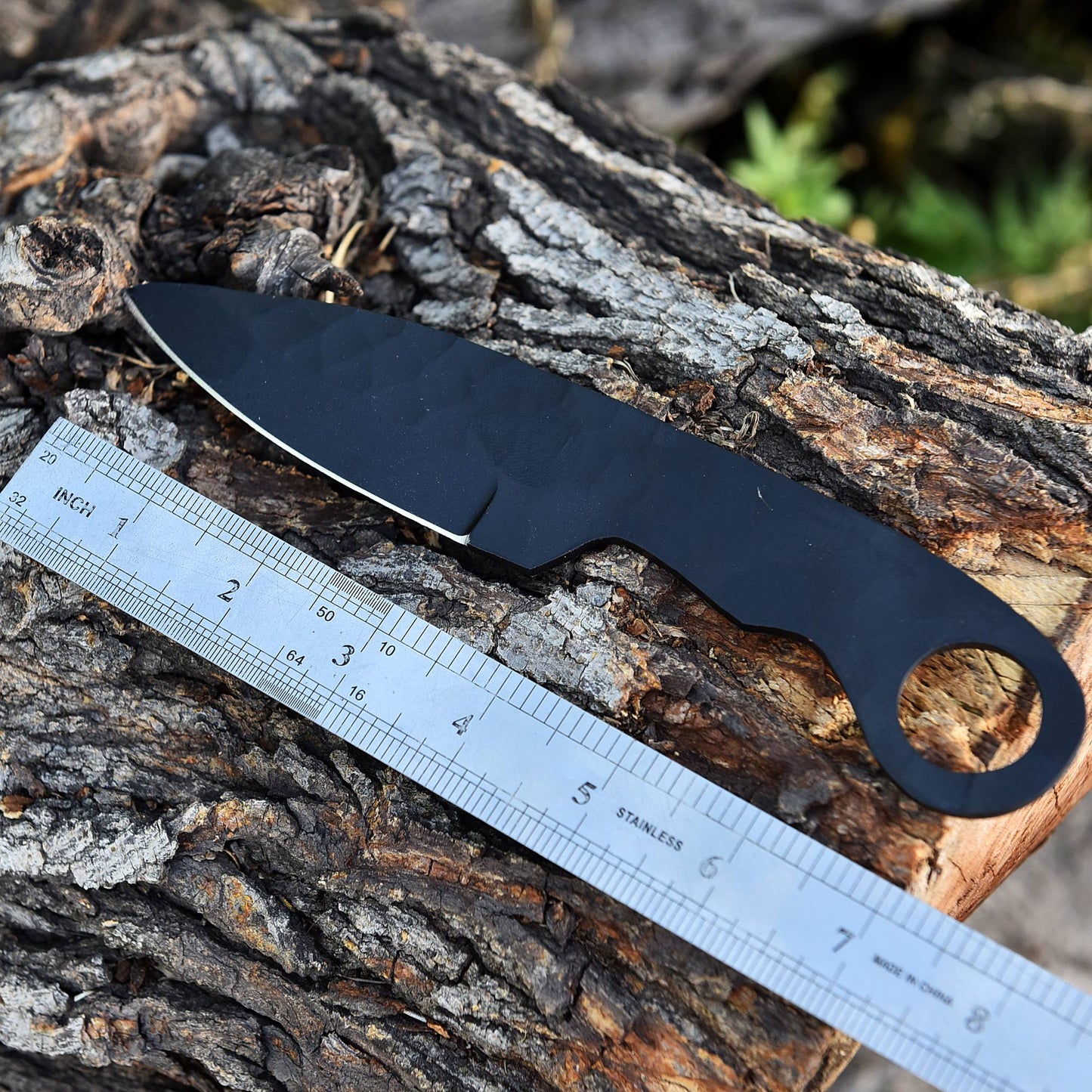 Handmade Carbon Steel Fixed Blade Skinner Knife Full Tang