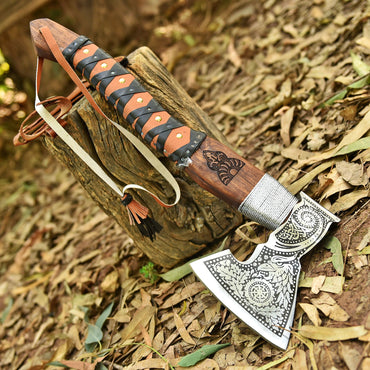 Nordic Warrior Viking Bearded Axe Bushcraft Camping Hiking Adventure Tool