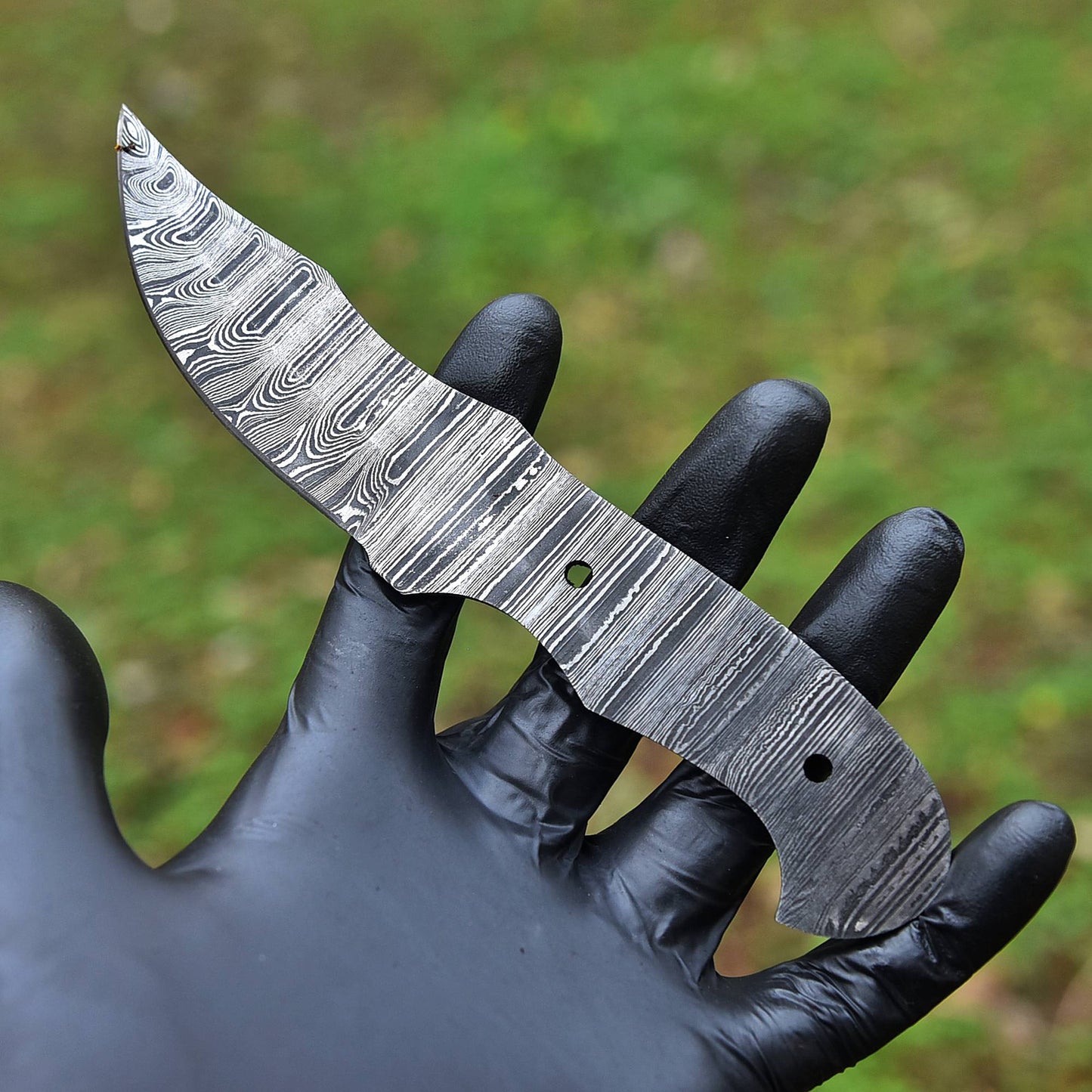 Full Tang Handmade Damascus Steel Blade Hunting Skinner Blank Blade