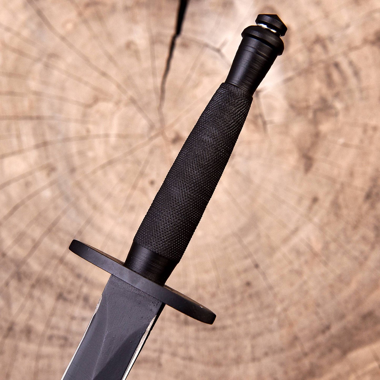V-42 WW2 Stiletto US Army Dagger Knife Spike Fixed Blade Dual Edge Full Tang x-755