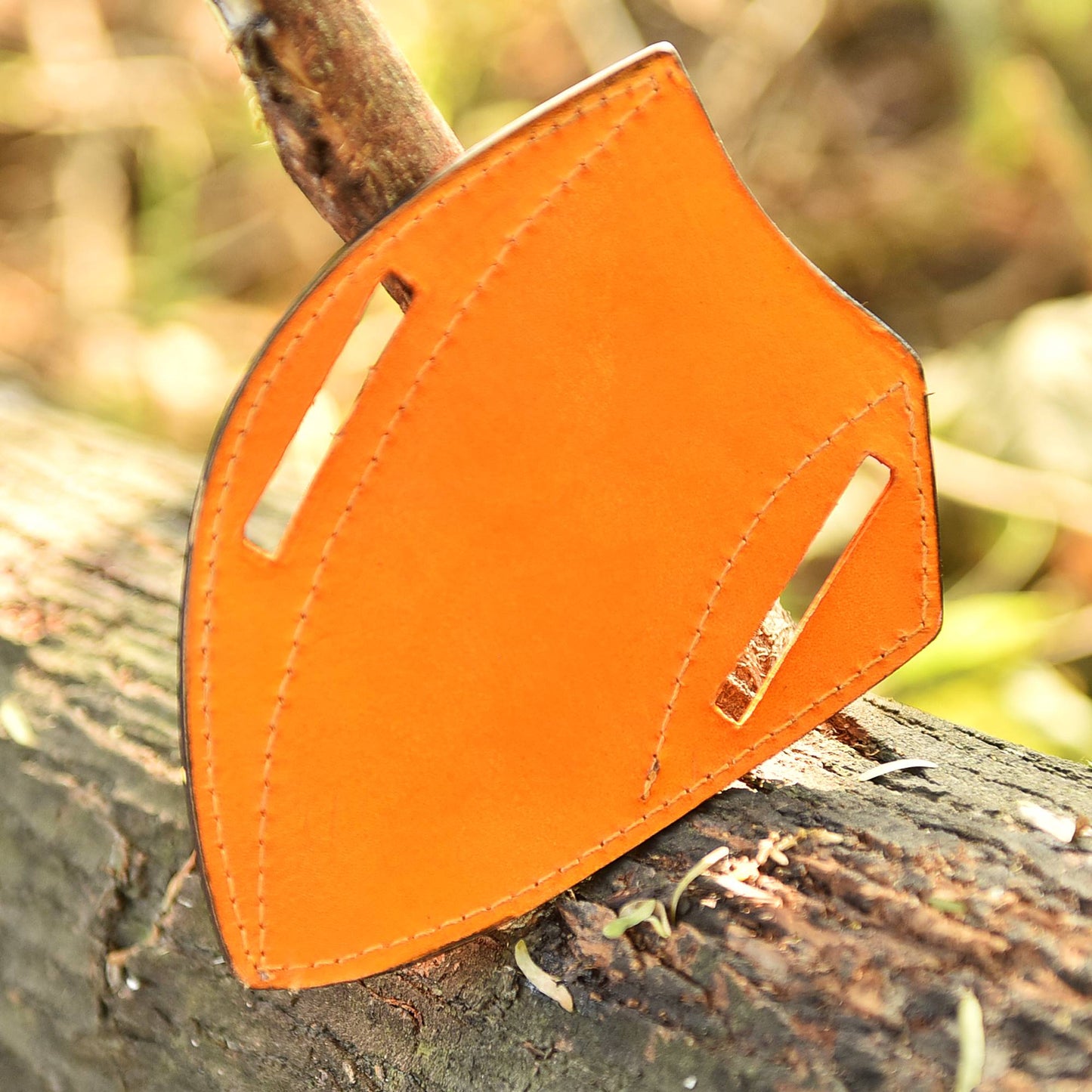 Leather Knife Sheath Pancake design ideal Fix Blade Knife - Pocket knives
