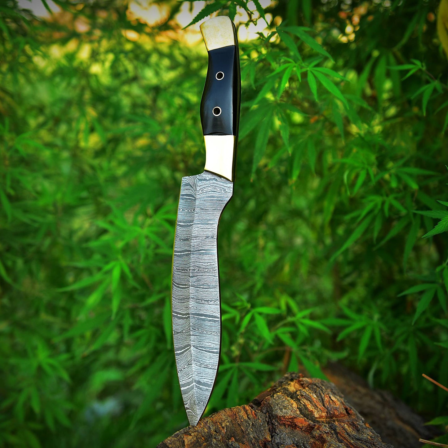 Hand Forged Damascus Steel Chef Knife Kitchen Cooking Knife