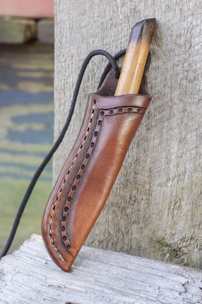 High Quality Leather Knife Fixed Blade Knife Sheath Skinner Knife Sheath