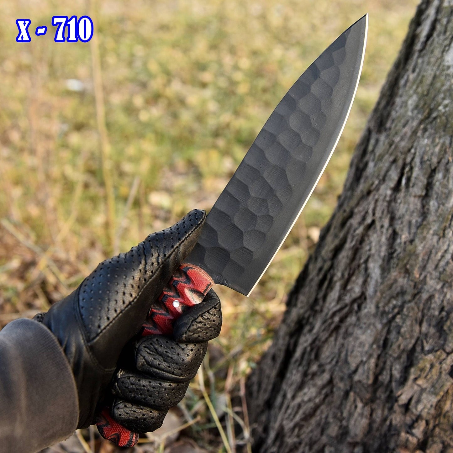 Handmade Carbon 1095 Steel Blade Chef Knife Kitchen Knife Micarta Handle