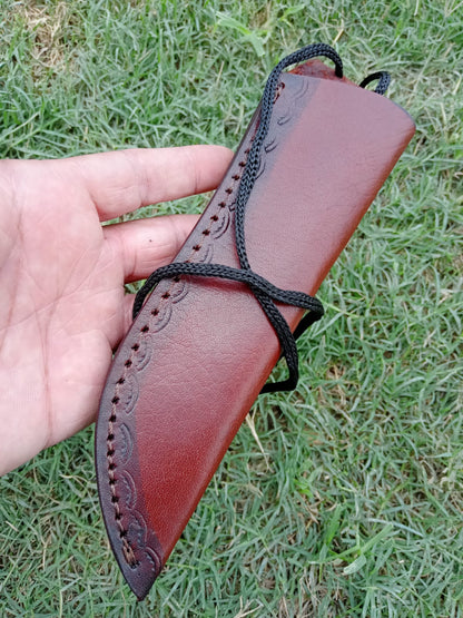 High Quality Leather Knife Fixed Blade Knife Sheath Skinner Knife Sheath