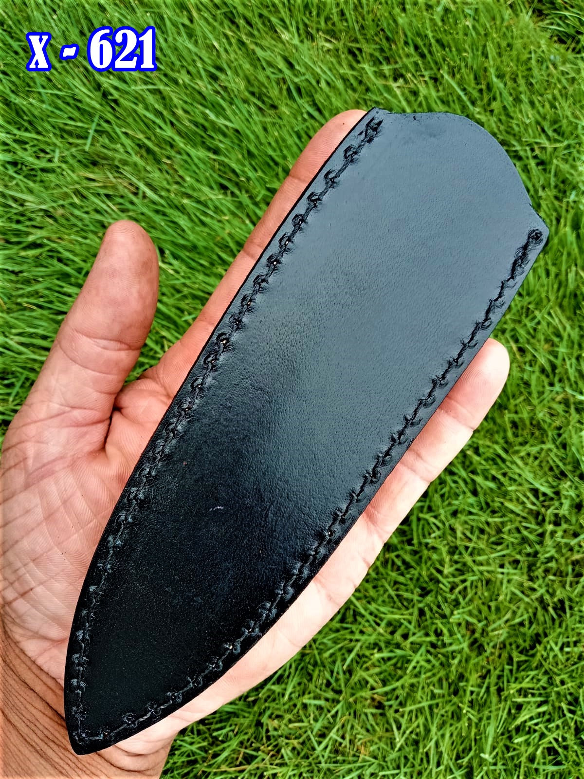 Custom Hand Forged Genuine Leather Dagger Knife Sheath