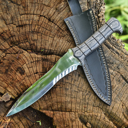 Resident Evil 4 Leon Kennedy Movie Replica EDC Hunting Outdoor Knife