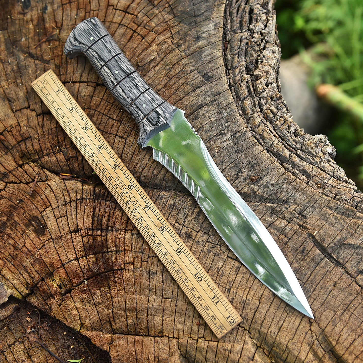 Resident Evil 4 Leon Kennedy Movie Replica EDC Hunting Outdoor Knife