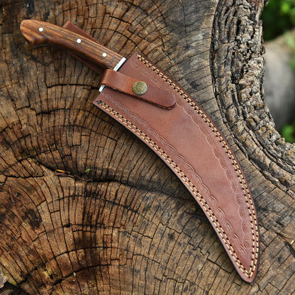 Premium Hand Crafted Curved Carbon Steel Karambit Fixed Blade Knife