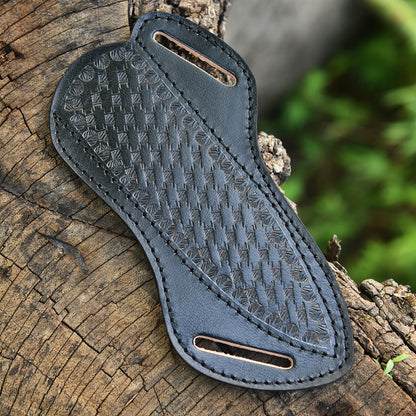 Classic Handcrafted High End Fixed Blade Leather Rust Protection Sheath