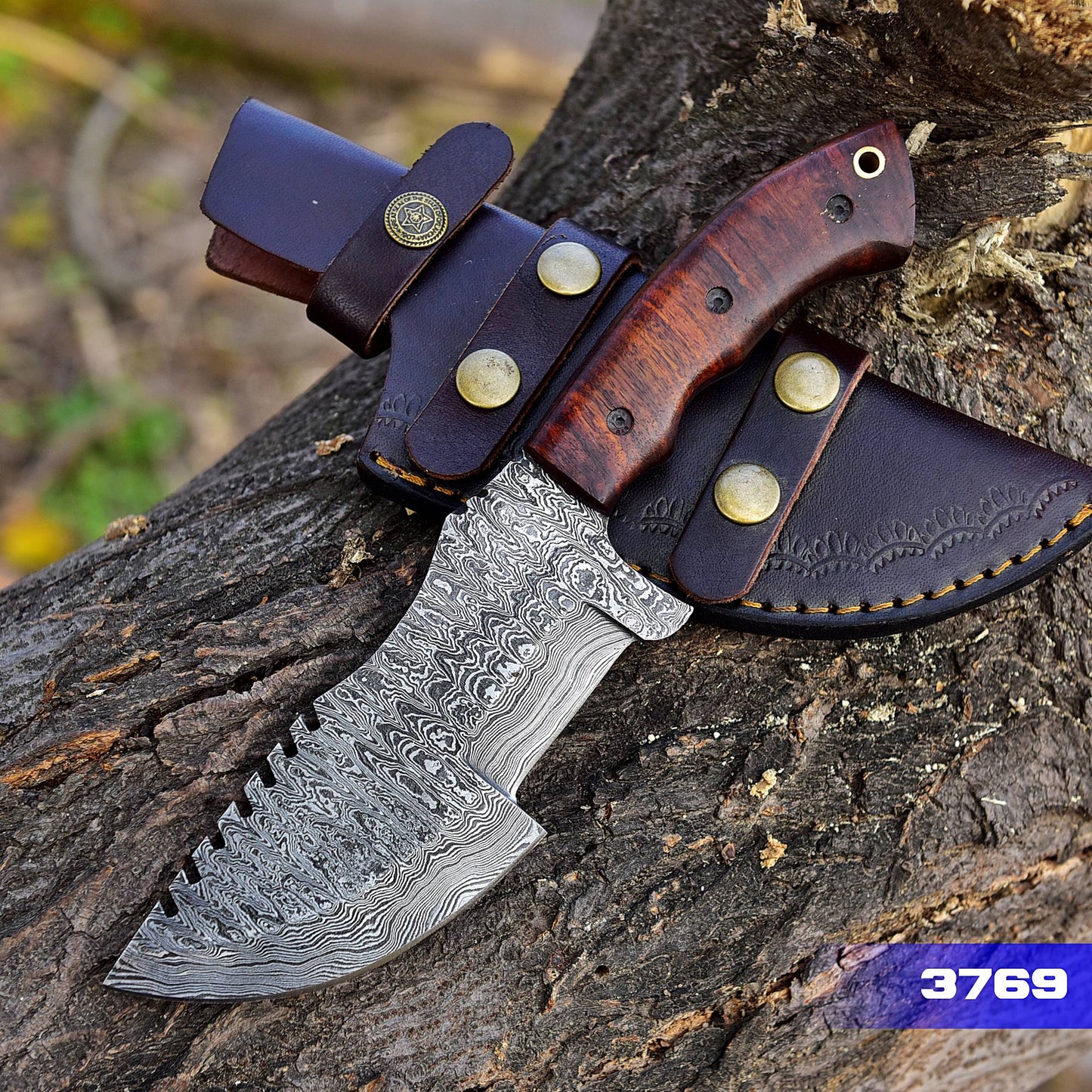 Best Hunting Knife Damascus Fixed Blade Knives Skinner Survival Buck Hunter