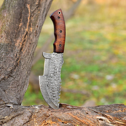 Best Hunting Knife Damascus Fixed Blade Knives Skinner Survival Buck Hunter