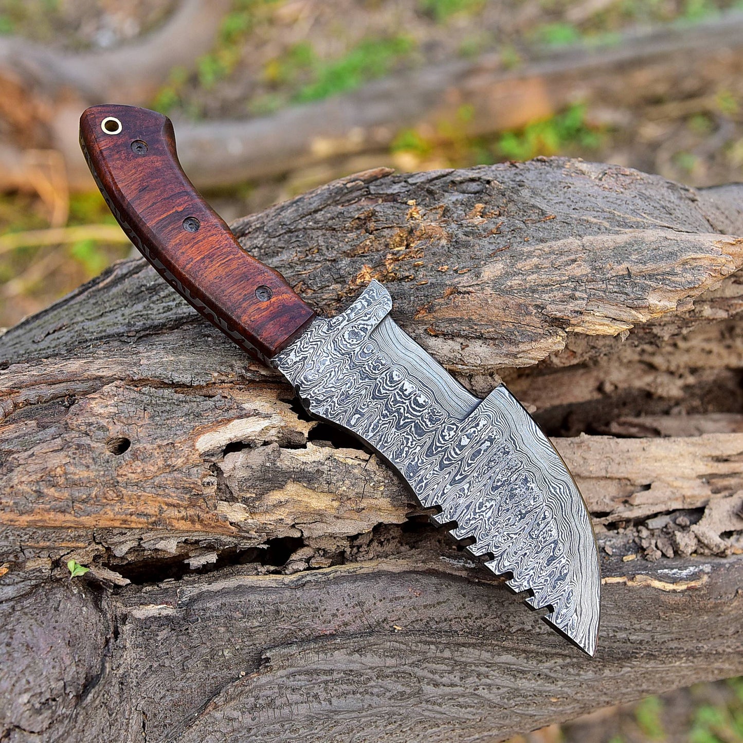 Best Hunting Knife Damascus Fixed Blade Knives Skinner Survival Buck Hunter