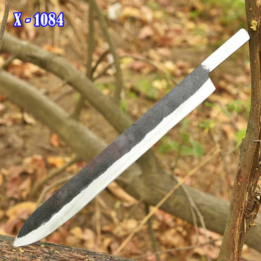 Professional Handmade Carbon Steel Blade D2 Blank Blade Kitchen Knife