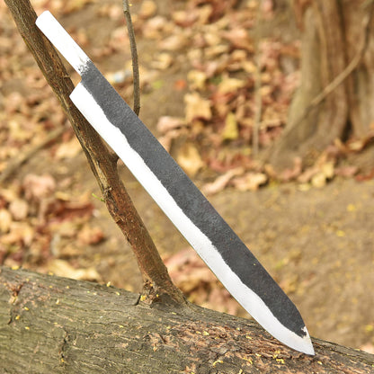 Professional Handmade Carbon Steel Blade D2 Blank Blade Kitchen Knife