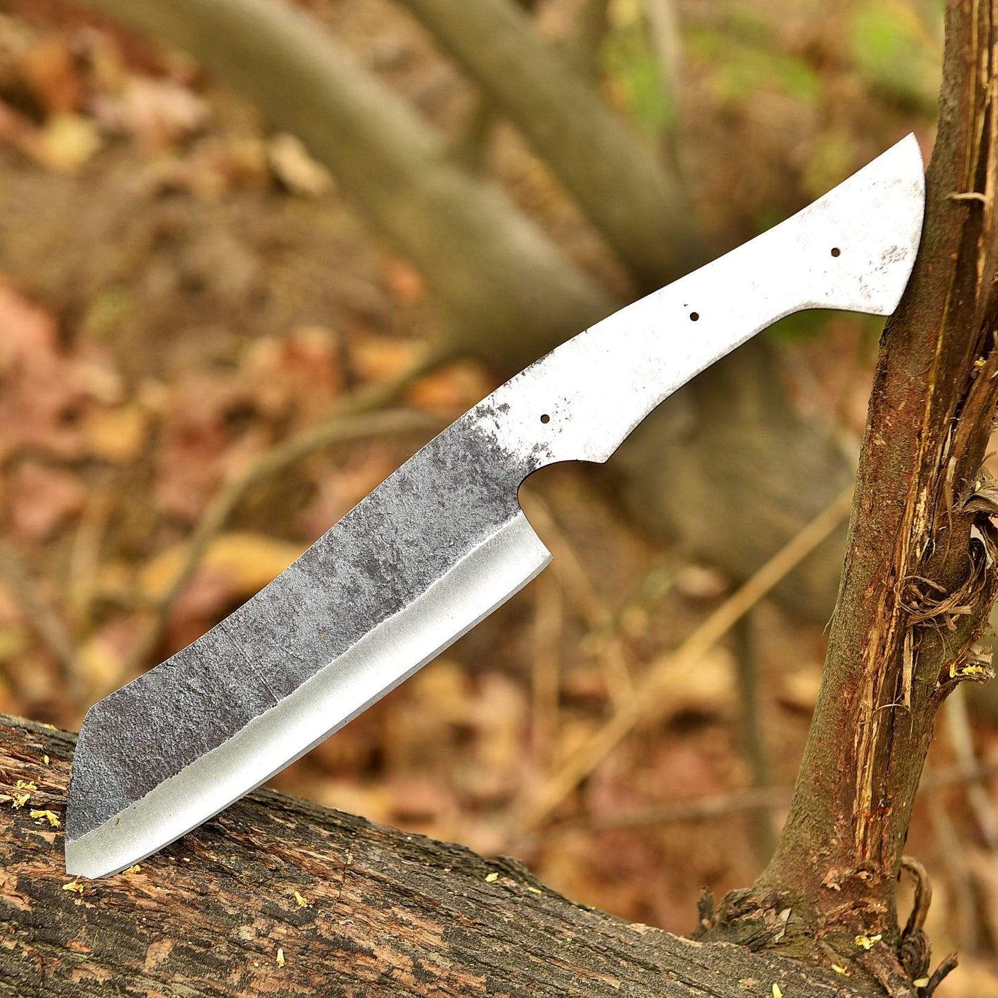 Artisan Hand Forged Carbon Steel D2 Blade Chef Knife Blade Blank