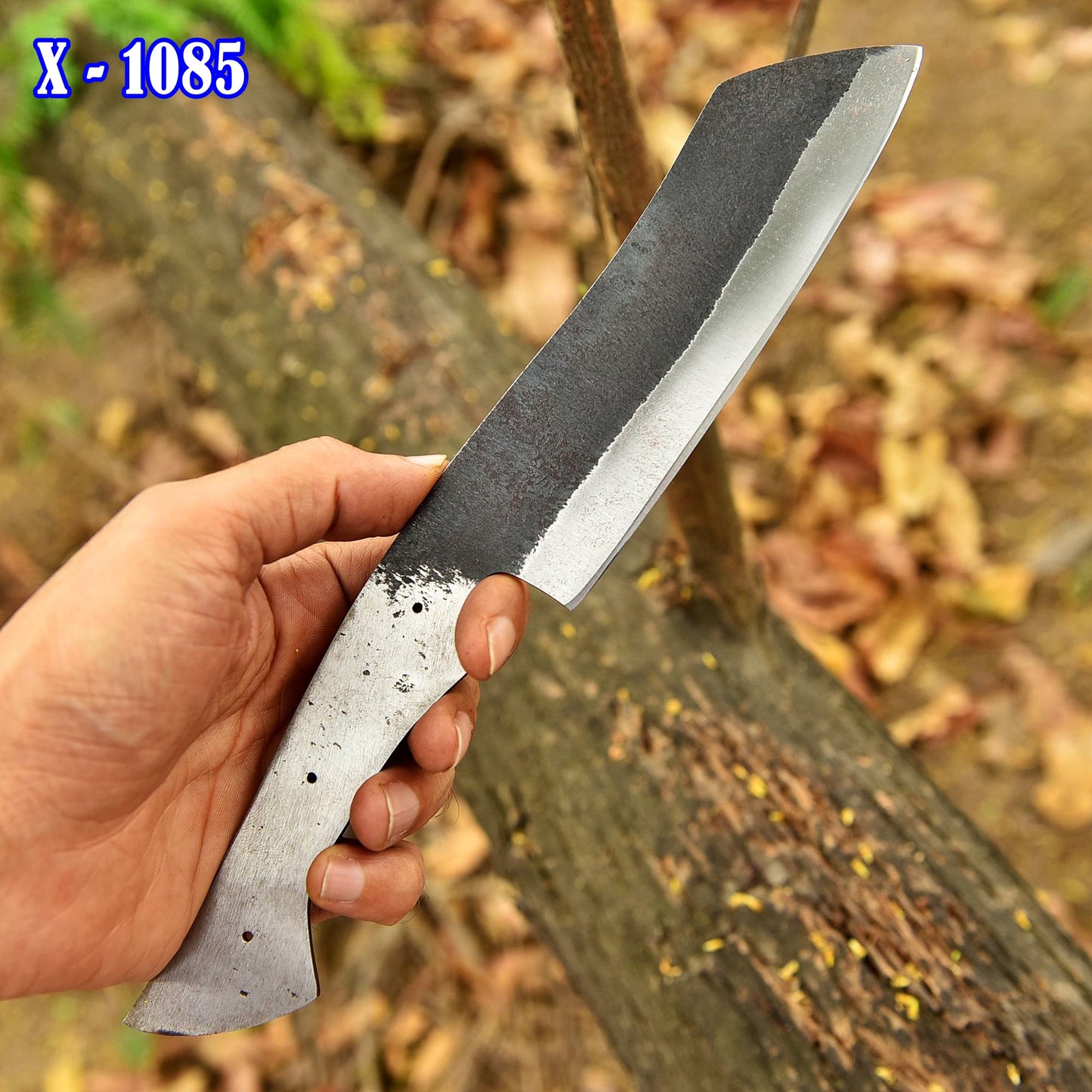 Artisan Hand Forged Carbon Steel D2 Blade Chef Knife Blade Blank