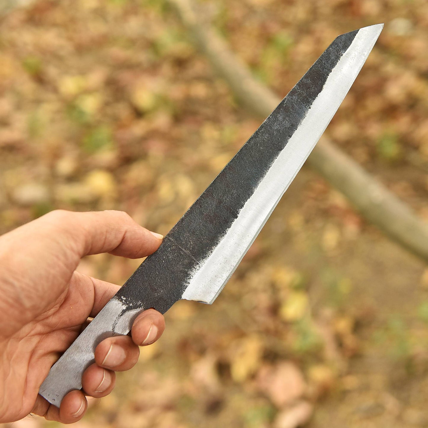 Handmade Carbon Steel D2 Blade Full Tang Multiple Purpose Blank Blade