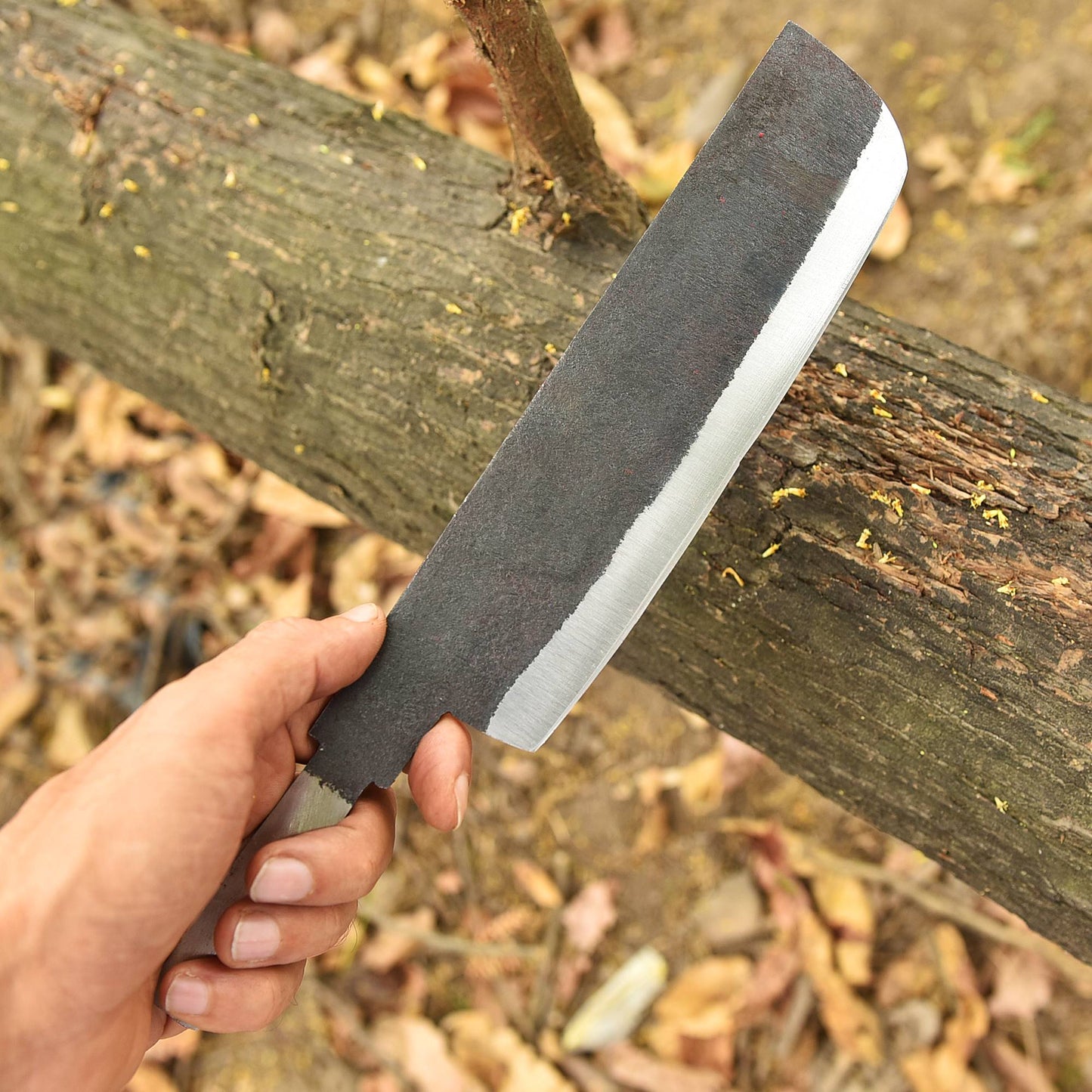 Handmade Carbon Steel D2 Blade Professional Grade Cleaver Blank Blade
