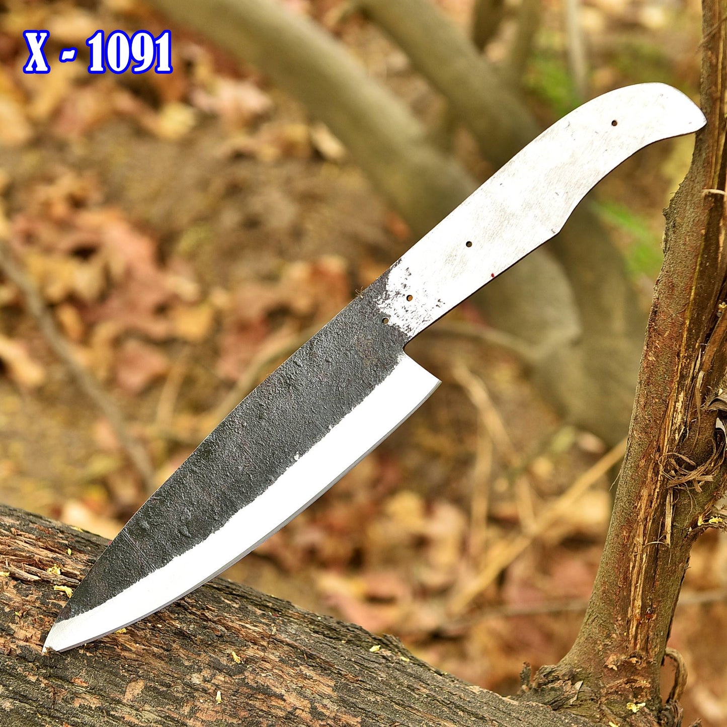 Handmade Carbon Steel Chef Knife Blank Blade Full Tang Kitchen Knife