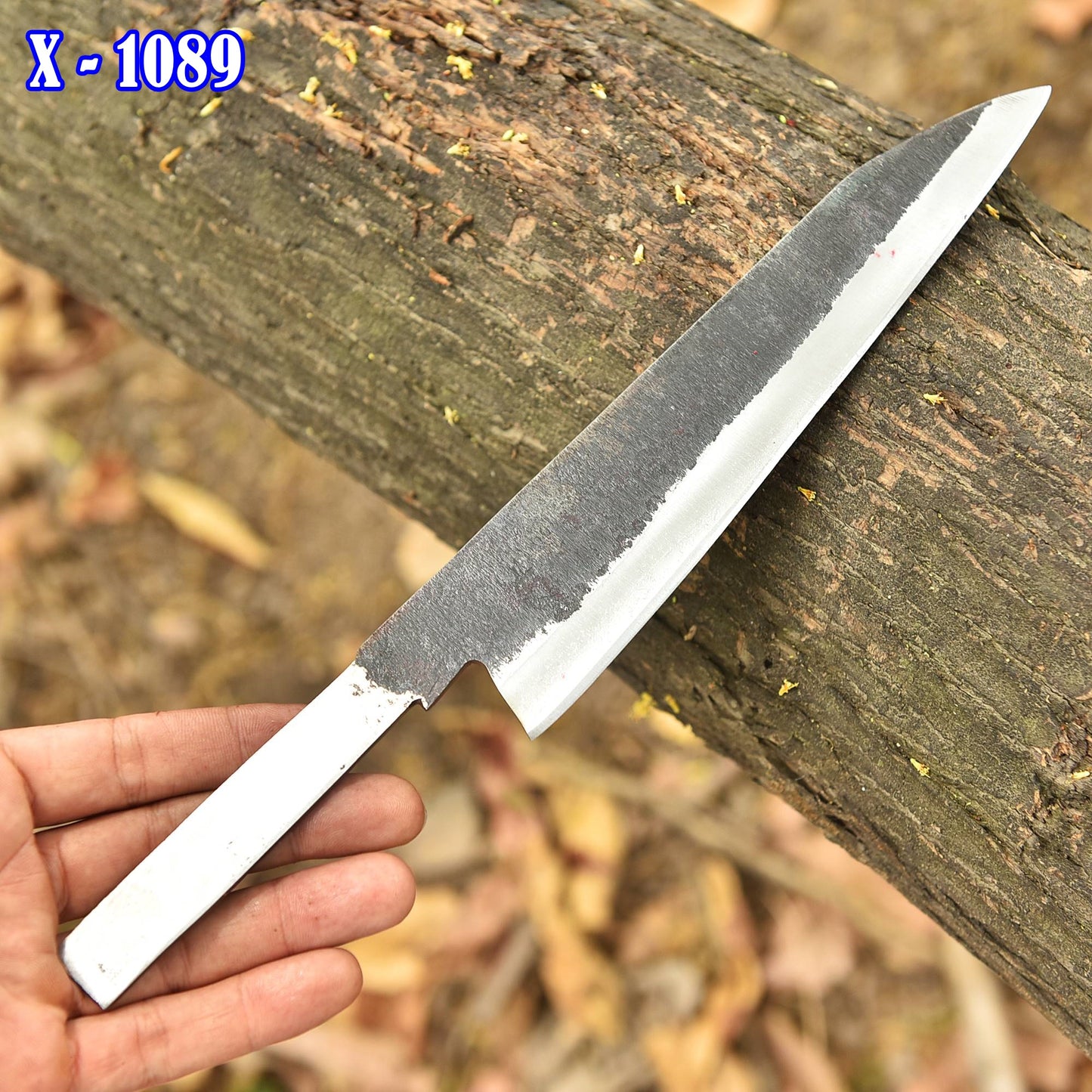 Handmade Heavy Duty Carbon Steel D2 Blade Kitchen Chef Blade Blank