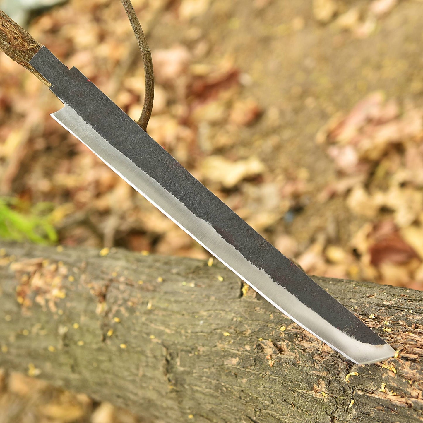 Handcrafted Precision Carbon Steel D2 Blade Utility Blank Blade Knife