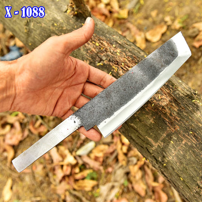 Elite Handmade Heavy Duty High Carbon Steel D2 Blade Full Tang Blank Blade