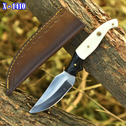 Hand Forged Full Tang Skinner Knife Resin Handle D2 Steel