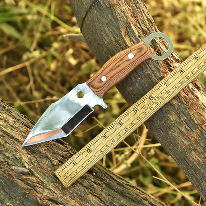 Hand Forged Full Tang Skinner Knife Pakkawood Handle D2 Steel