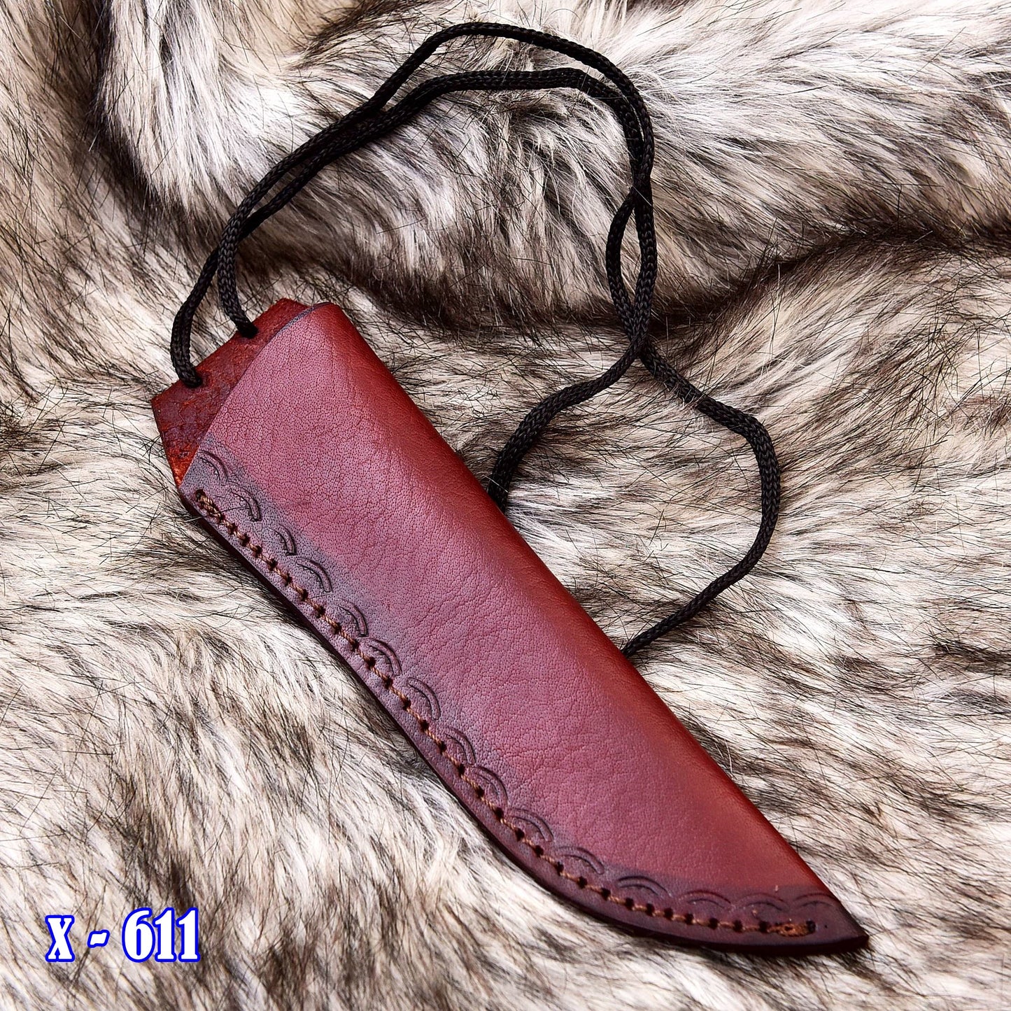 High Quality Leather Knife Fixed Blade Knife Sheath Skinner Knife Sheath