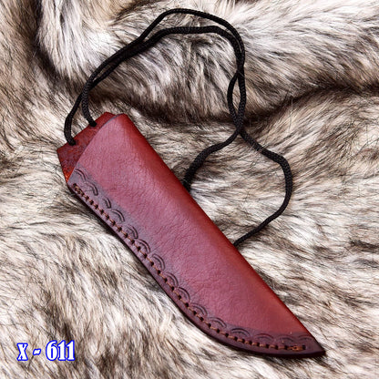 High Quality Leather Knife Fixed Blade Knife Sheath Skinner Knife Sheath