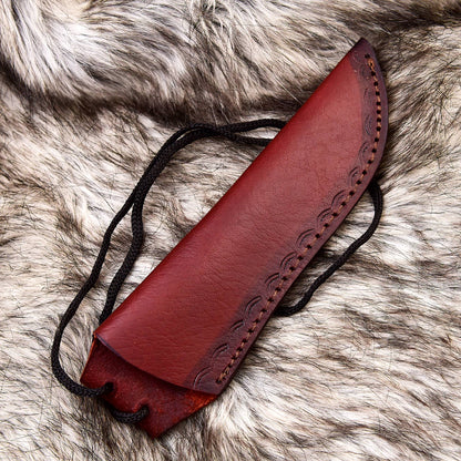 High Quality Leather Knife Fixed Blade Knife Sheath Skinner Knife Sheath