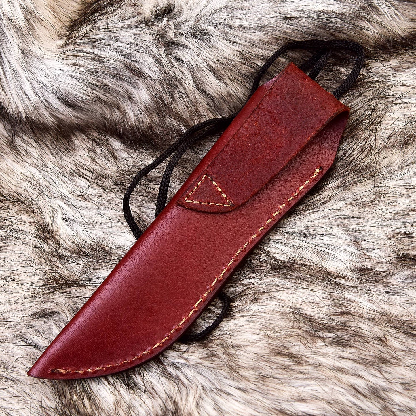 High Quality Leather Knife Fixed Blade Knife Sheath Skinner Knife Sheath