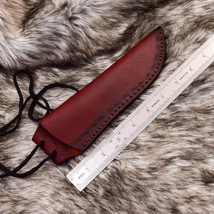 High Quality Leather Knife Fixed Blade Knife Sheath Skinner Knife Sheath