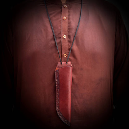 High Quality Leather Knife Fixed Blade Knife Sheath Skinner Knife Sheath