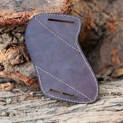 Custom Handmade Full Grain Leather Fixed Blade Knife Sheath