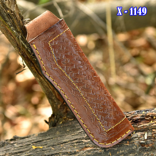 Traditional Elite Handcrafted Full Grain Leather Fix Blade Knife Sheath