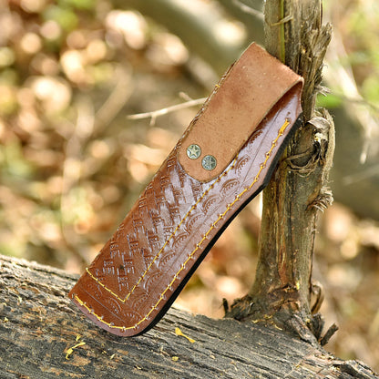 Traditional Elite Handcrafted Full Grain Leather Fix Blade Knife Sheath