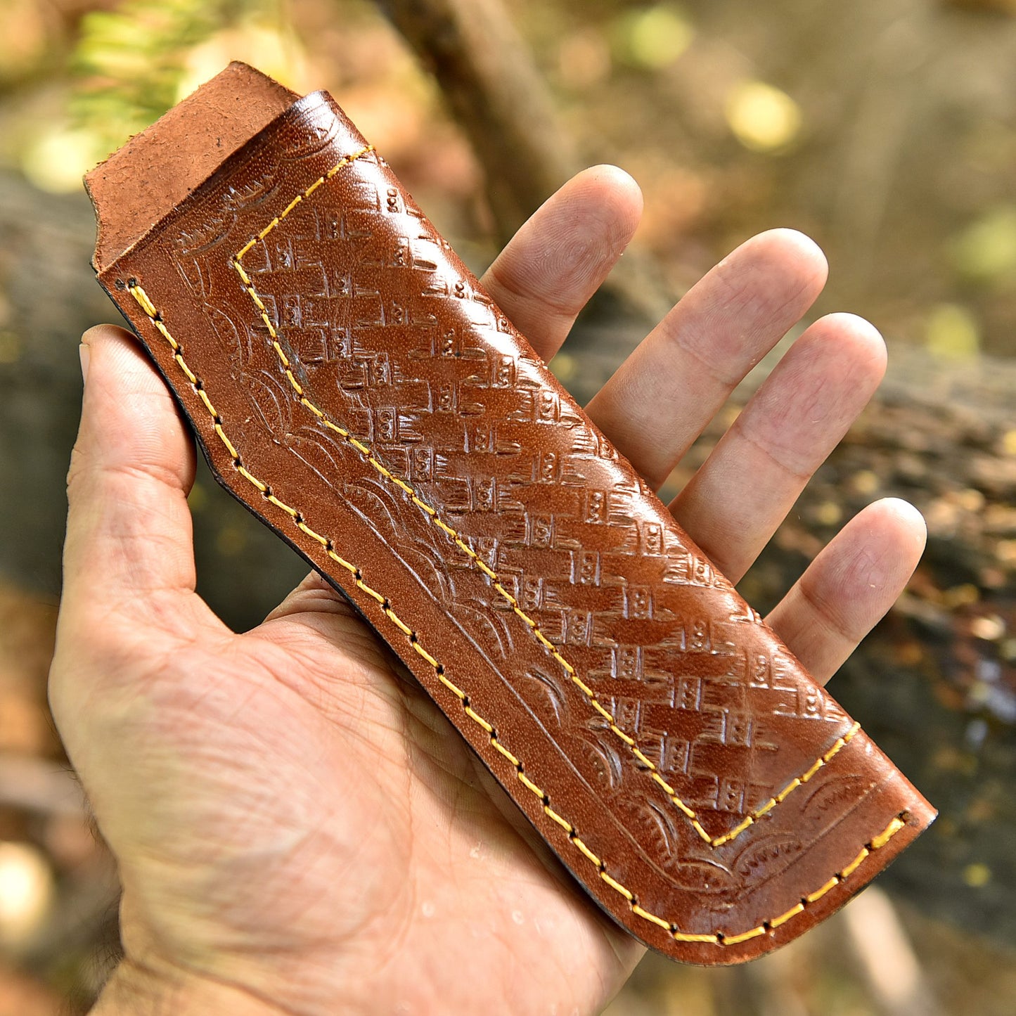Traditional Elite Handcrafted Full Grain Leather Fix Blade Knife Sheath