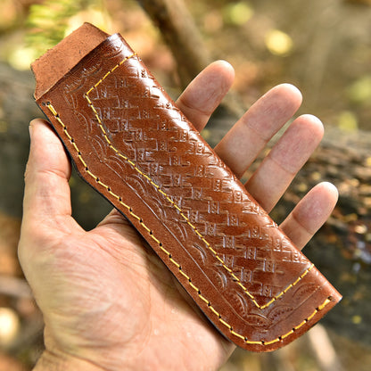 Traditional Elite Handcrafted Full Grain Leather Fix Blade Knife Sheath