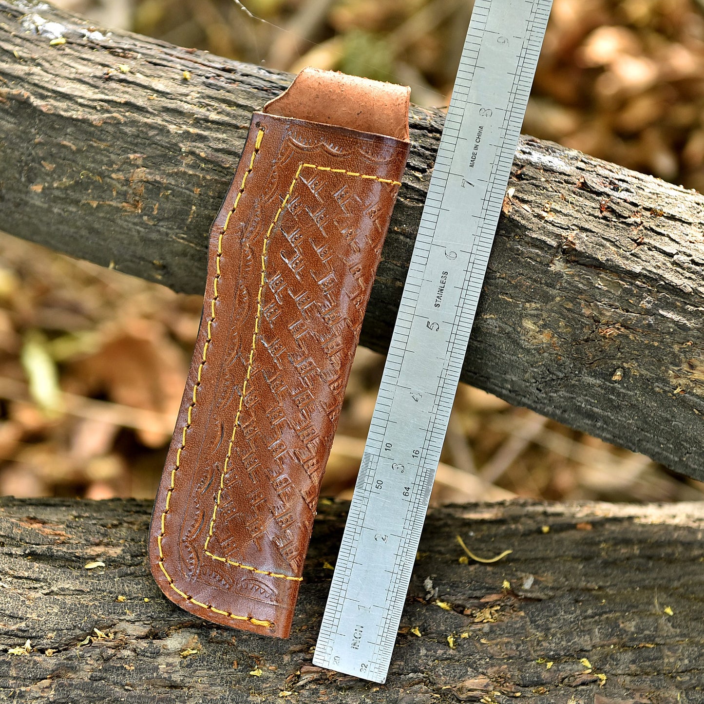Traditional Elite Handcrafted Full Grain Leather Fix Blade Knife Sheath