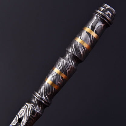 Custom Handmade Damascus Steel Full Tang Dagger Knife With Sheath