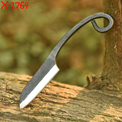 Hand Forged Camping Kitchen Knife Traditional Blacksmith Steak Knife